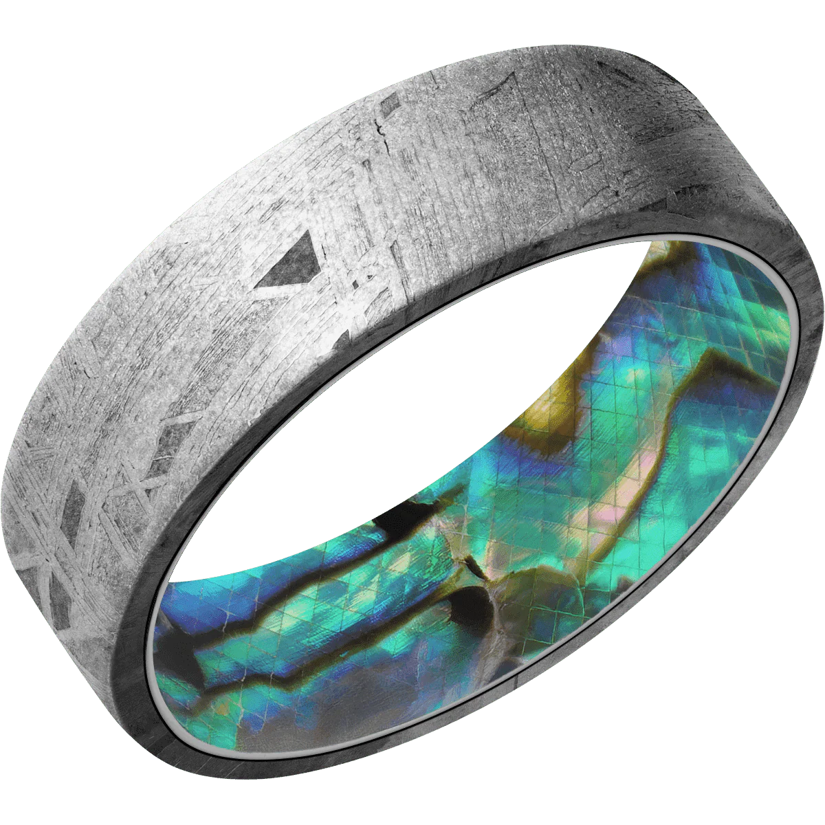 Meteorite + None Finish + Abalone - Image 2