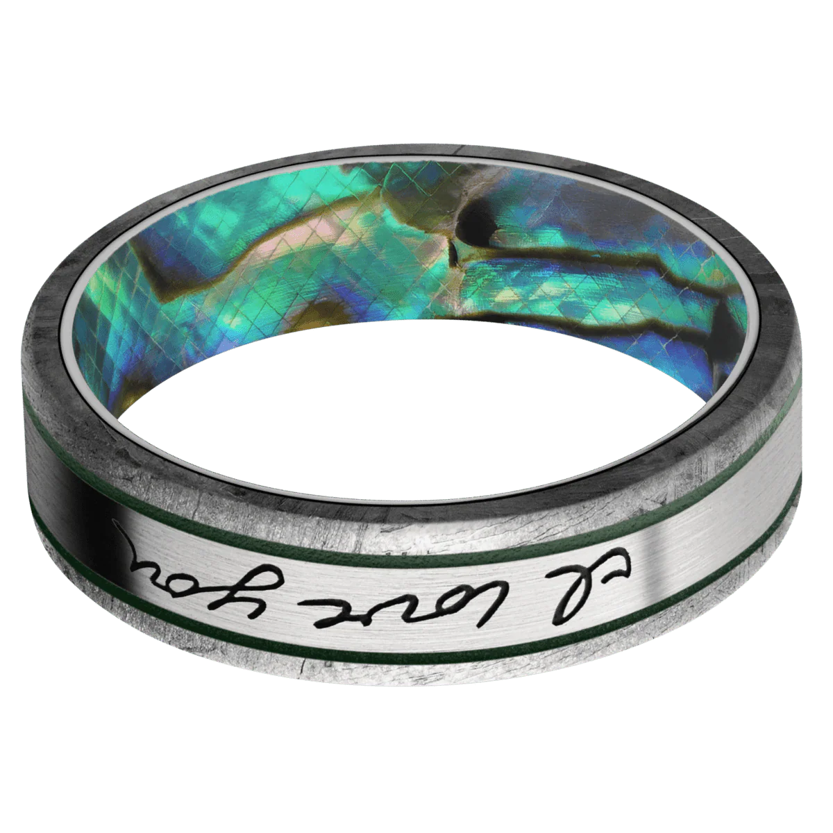 Meteorite + None Finish + Abalone - Image 3