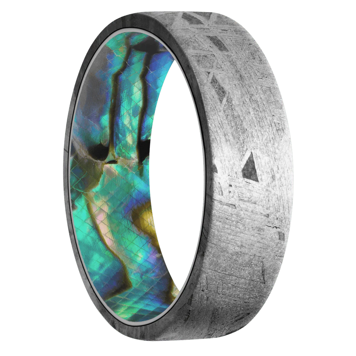 Meteorite + None Finish + Abalone