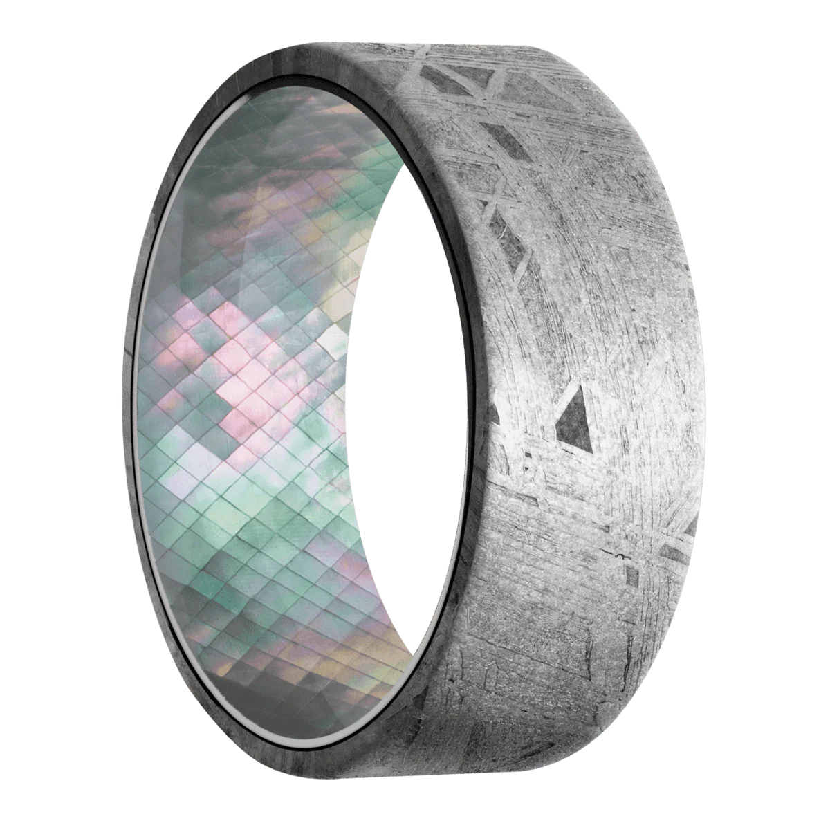 Meteorite + None Finish + Black Mother of Pearl