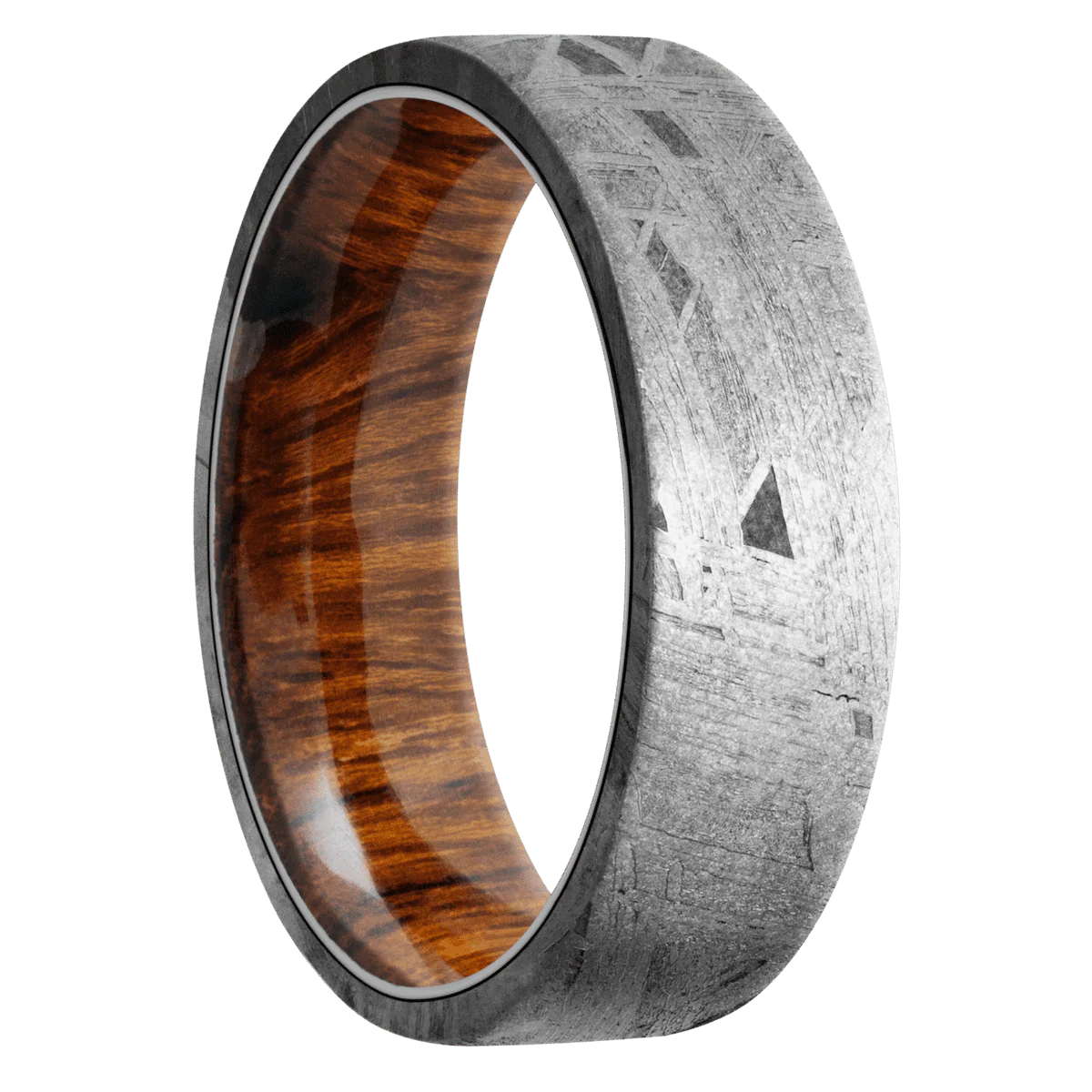 Meteorite + None Finish + Desert Iron Wood