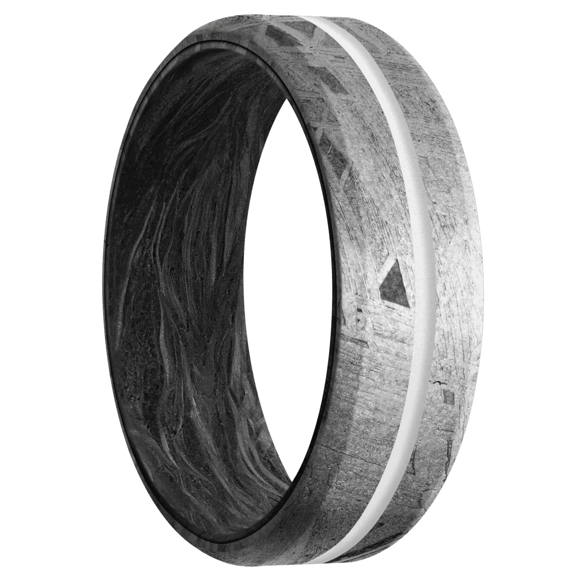 Meteorite + None Finish + Forged Carbon Fiber