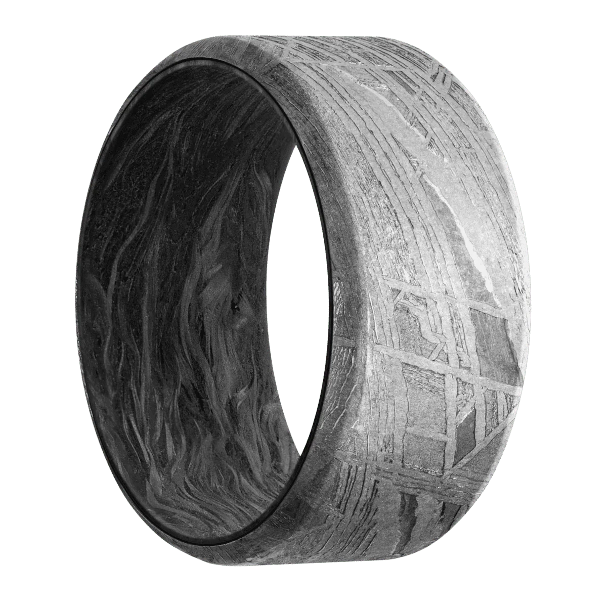 Meteorite + None Finish + Forged Carbon Fiber