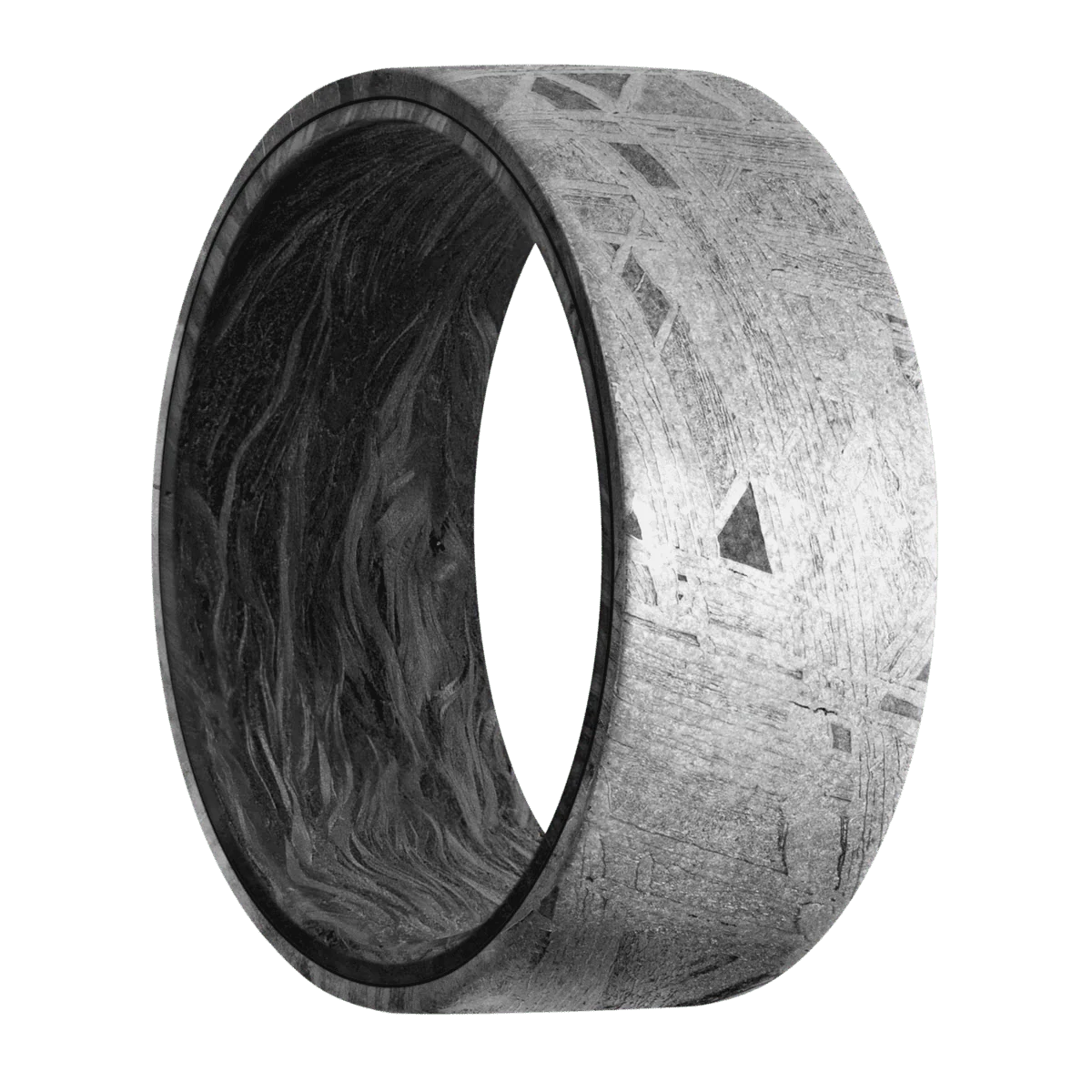 Meteorite + None Finish + Forged Carbon Fiber