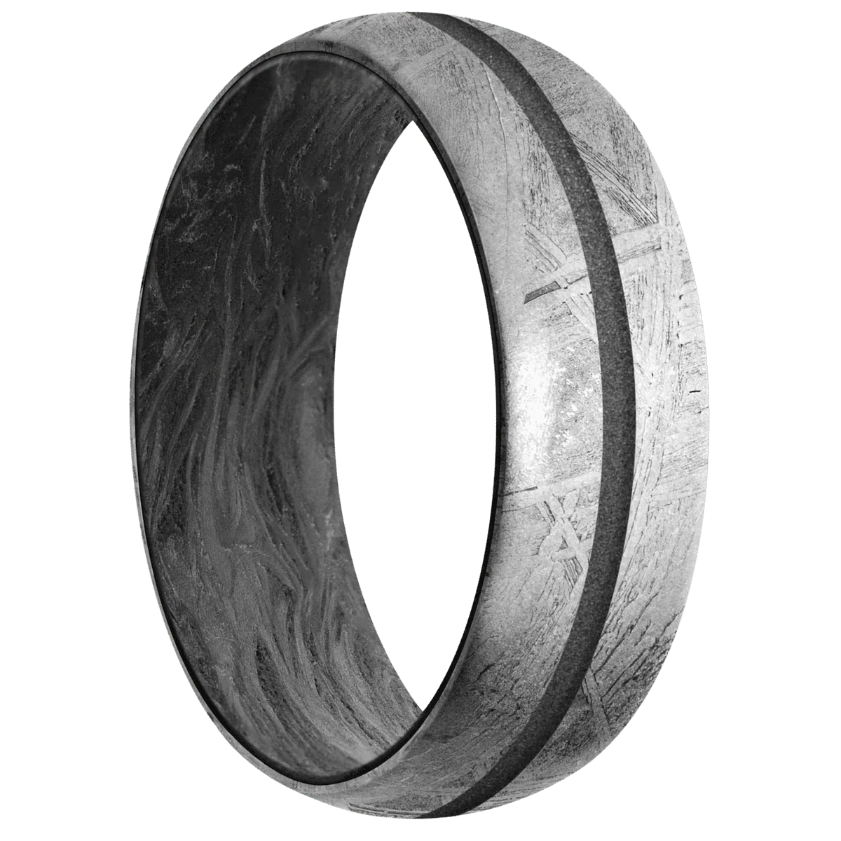 Meteorite + None Finish + Forged Carbon Fiber