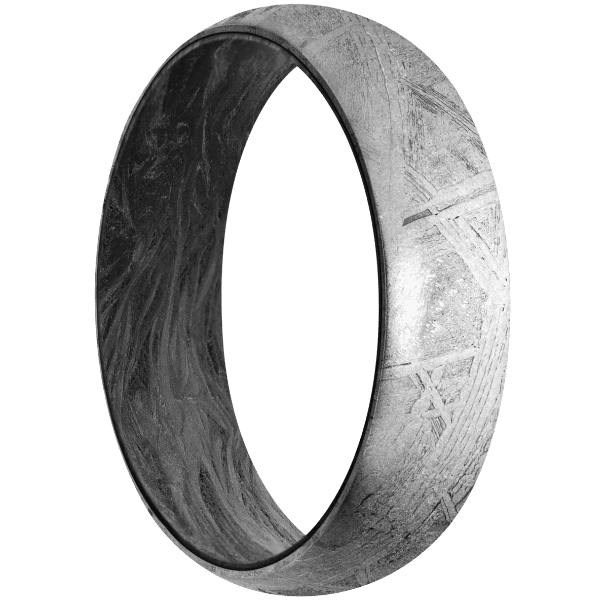 Meteorite + None Finish + Forged Carbon Fiber