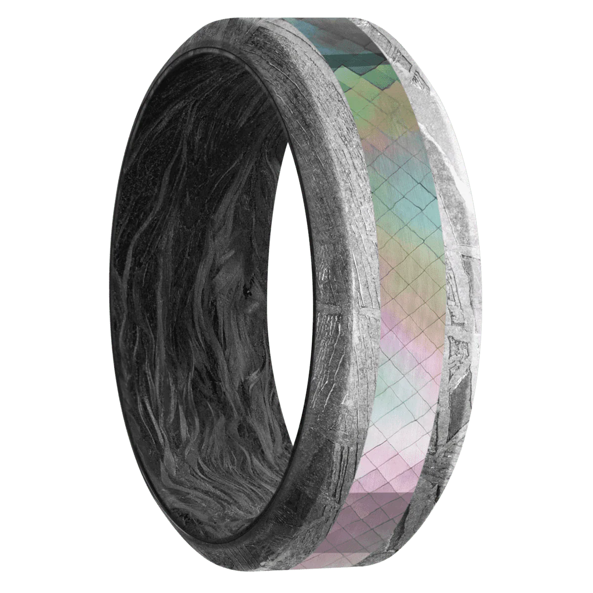 Meteorite + None Finish + Forged Carbon Fiber