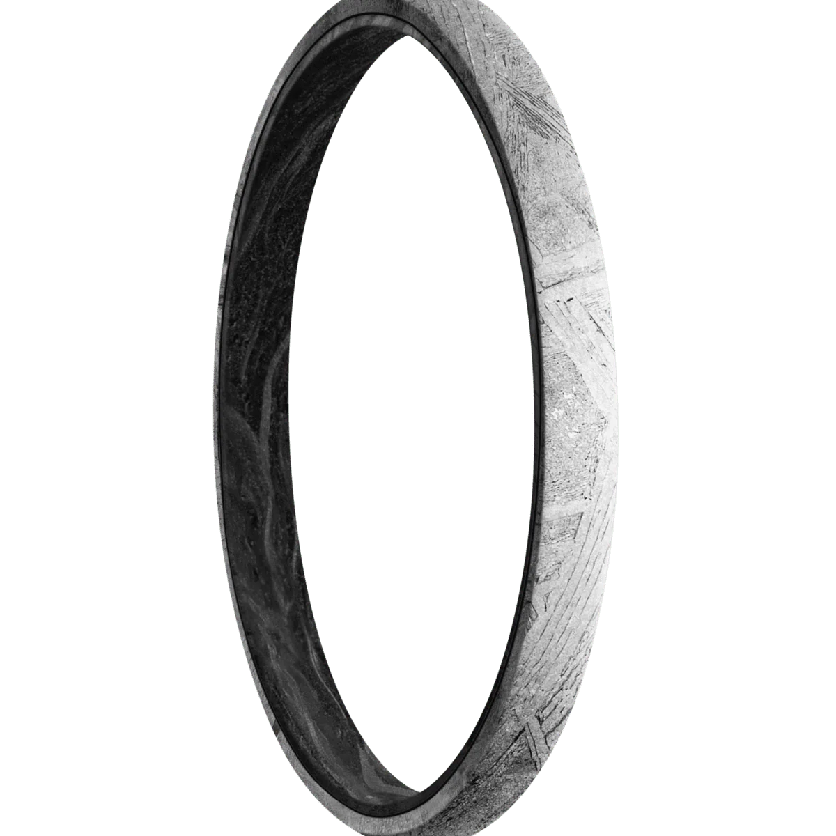 Meteorite + None Finish + Forged Carbon Fiber