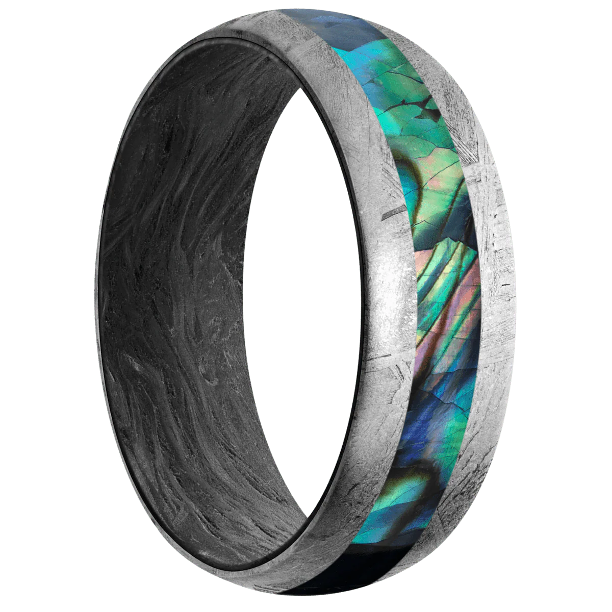 Meteorite + None Finish + Forged Carbon Fiber