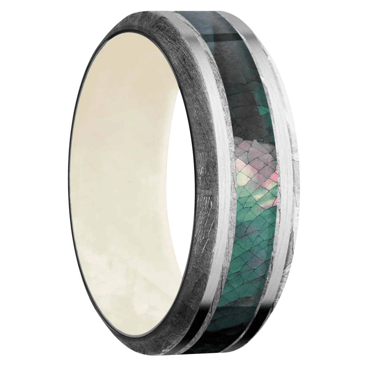 Meteorite + None Finish + Freshwater Mother of Pearl