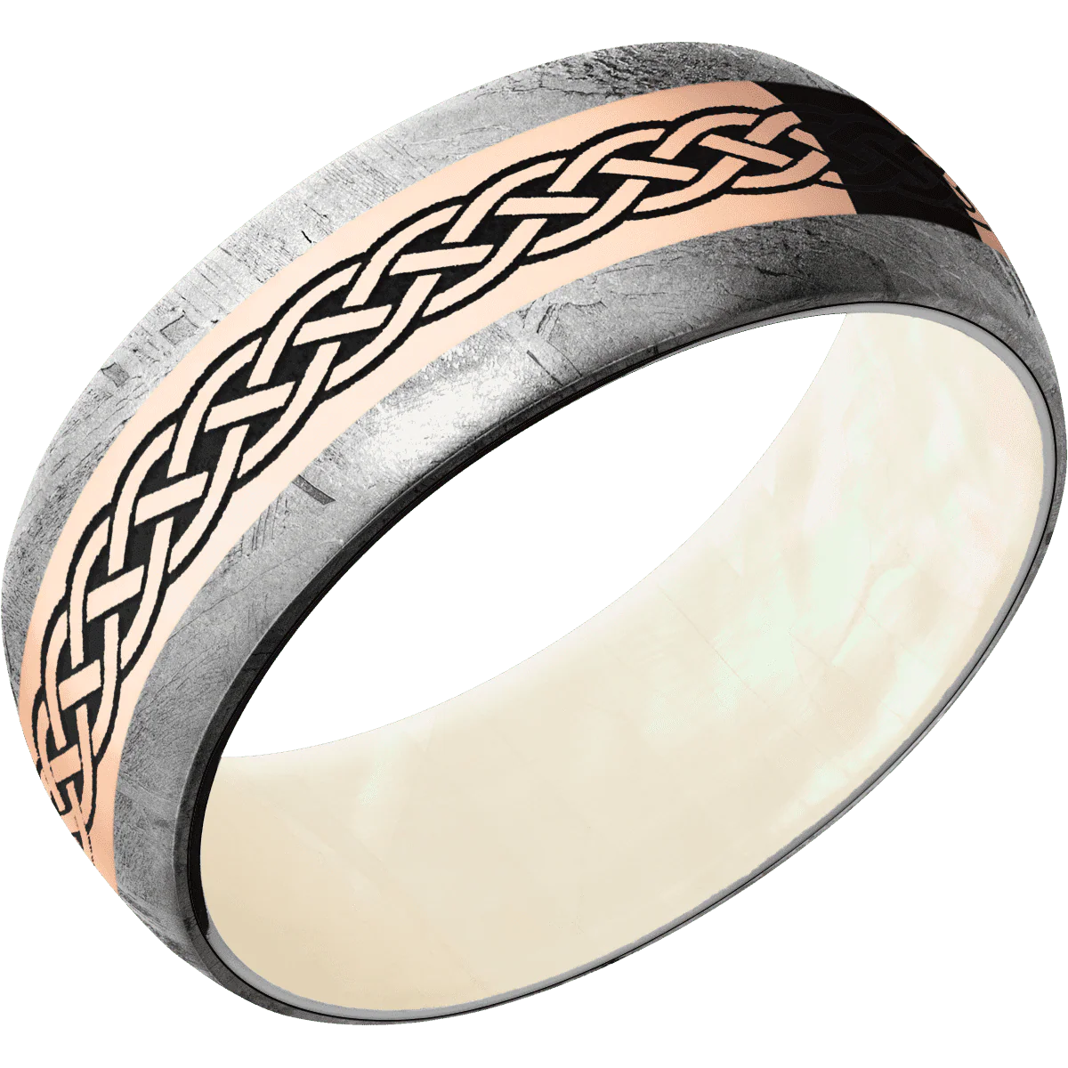 Meteorite + None Finish + Freshwater Mother of Pearl - Image 2