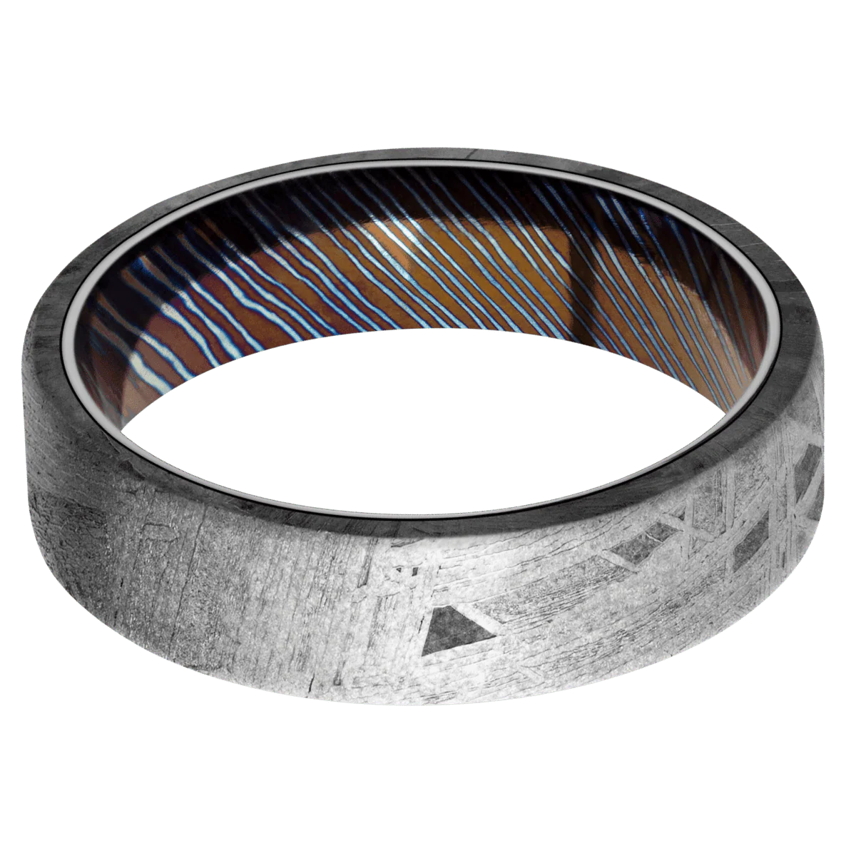 Meteorite + None Finish + Titanium Damascus - Image 3