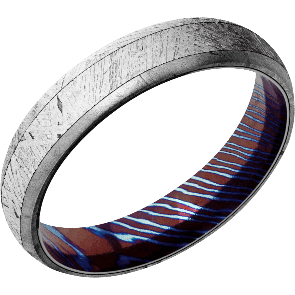 Meteorite + None Finish + Titanium Damascus - Image 2