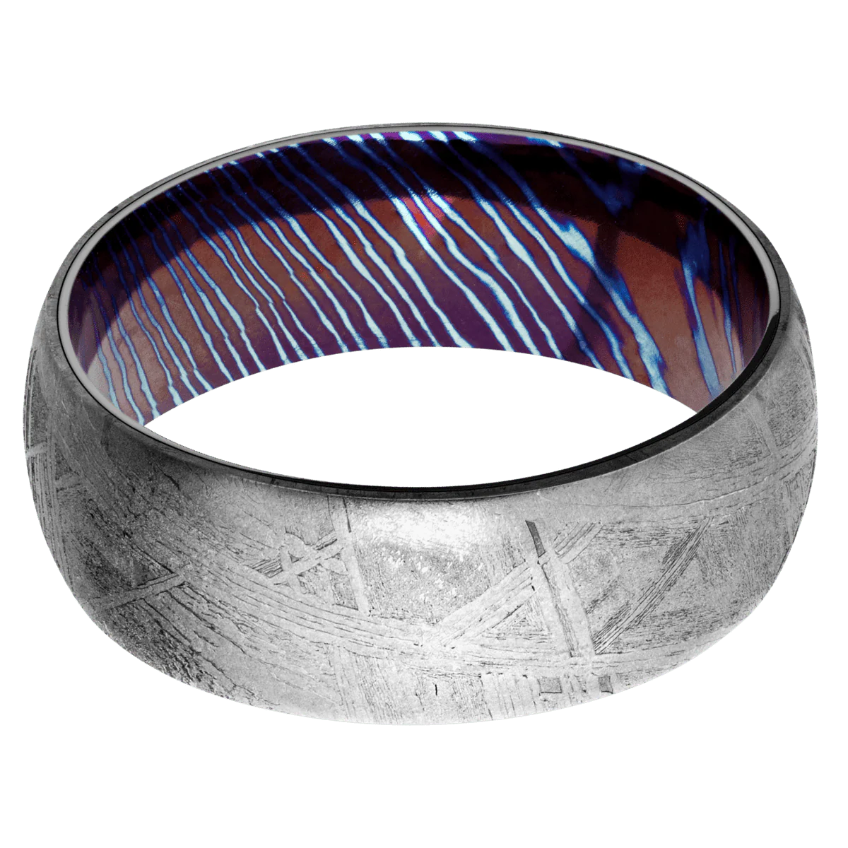 Meteorite + None Finish + Titanium Damascus - Image 3