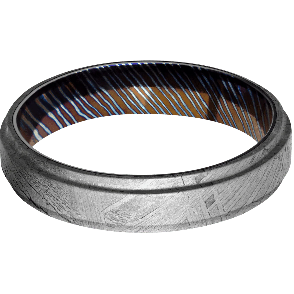 Meteorite + None Finish + Titanium Damascus - Image 3
