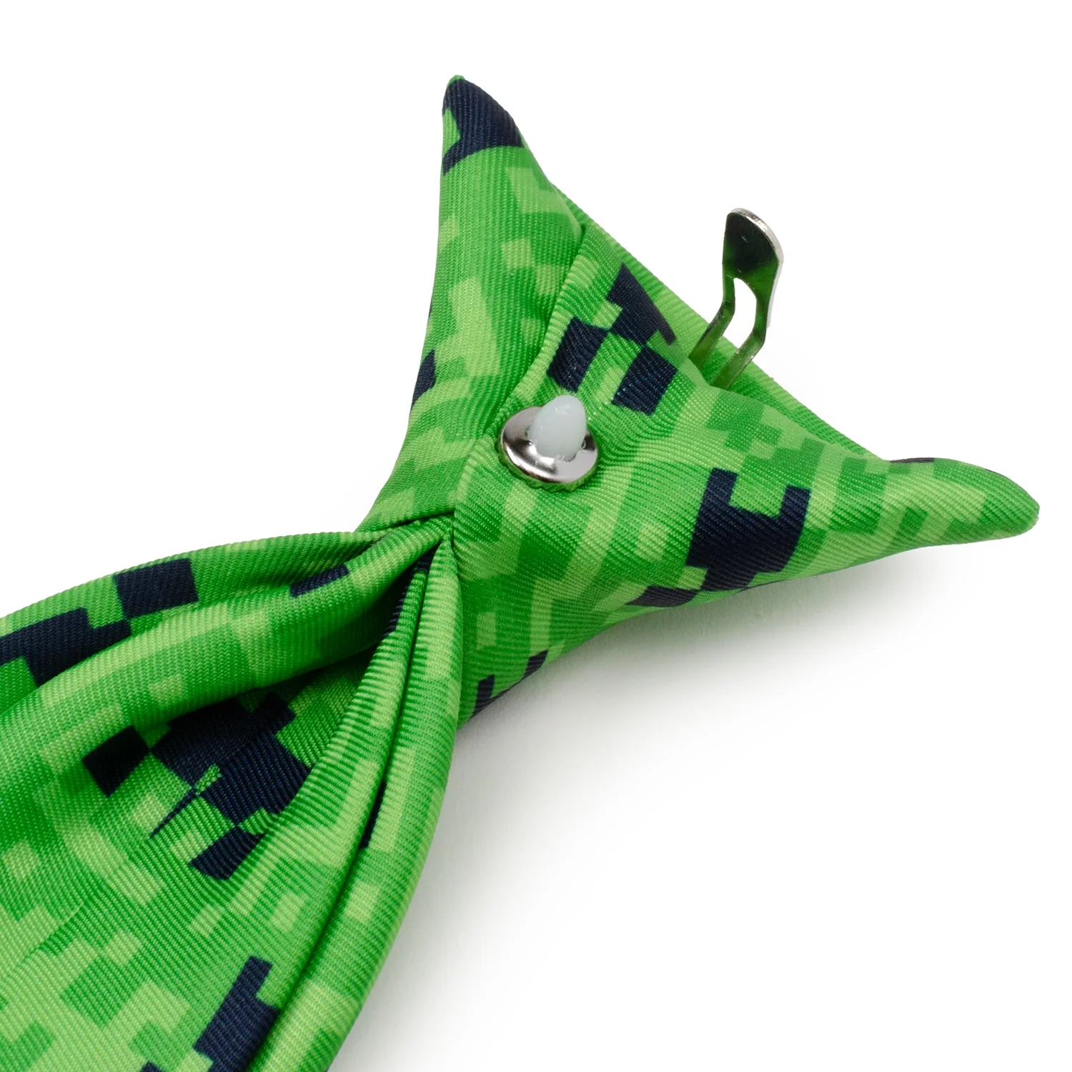 Minecraft Creeper Green Father/Son Tie Set - Image 10