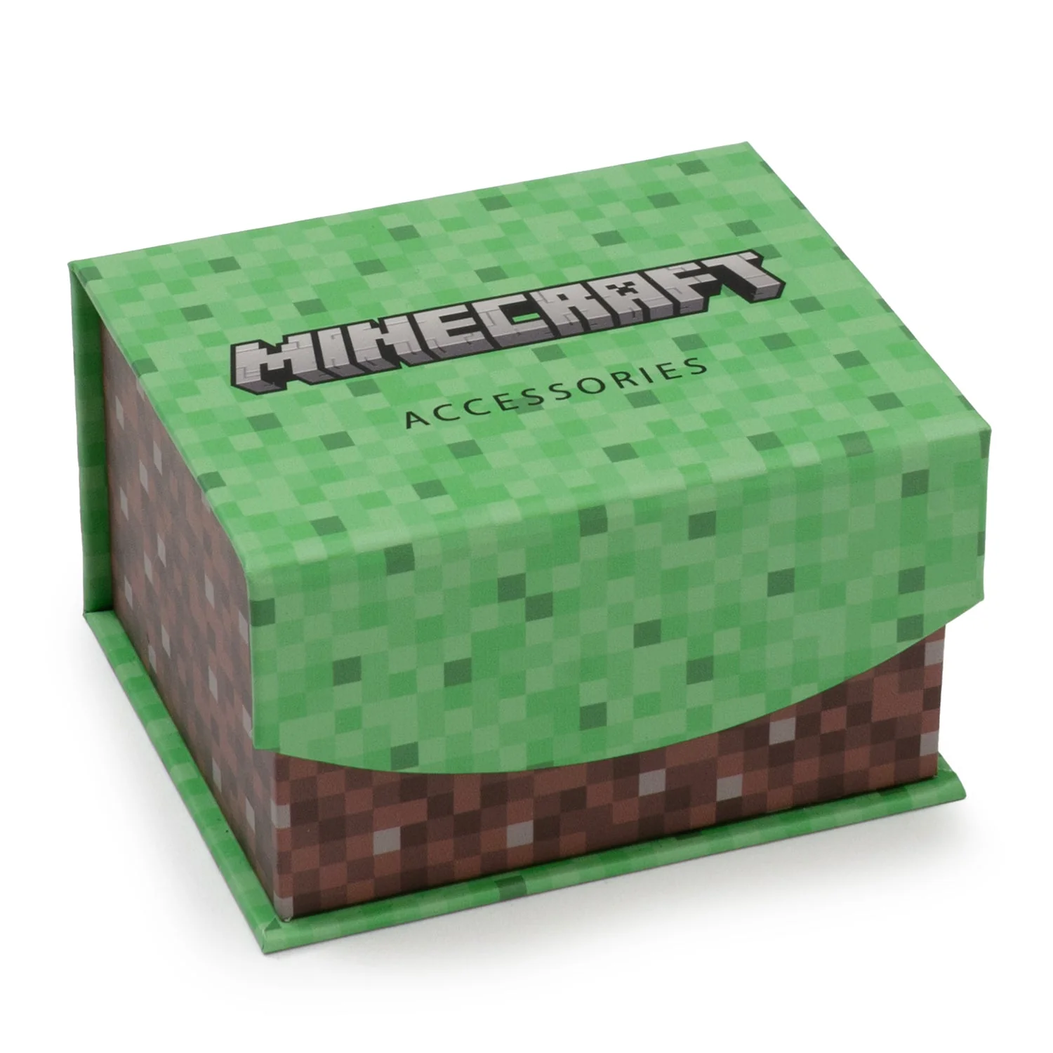 Minecraft Creeper Gunmetal Cufflinks - Image 5