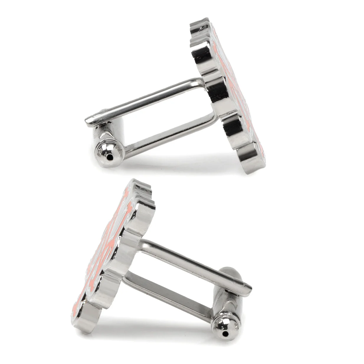 MLB New York Mets Silver Cufflinks - Image 4