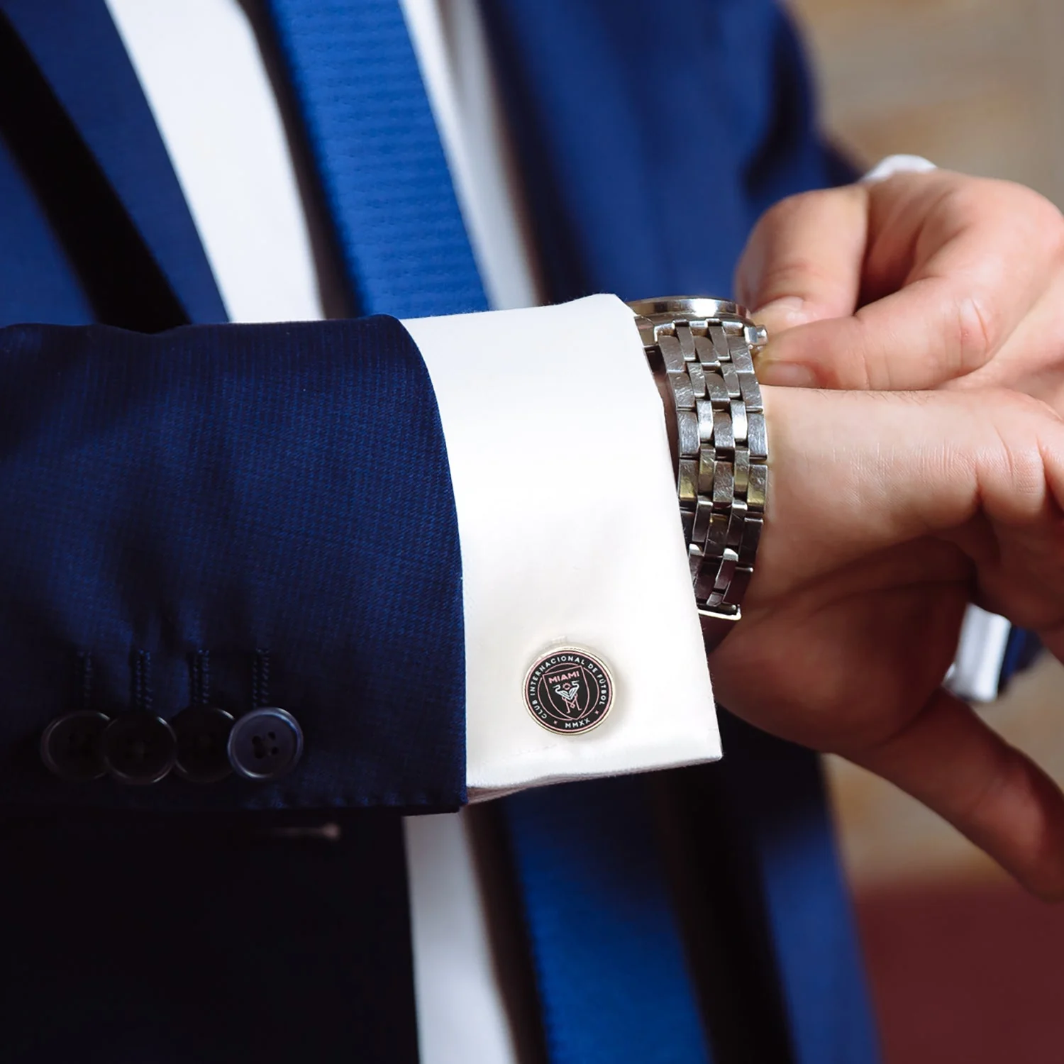 MLS Inter Miami CF Cufflinks - Image 2