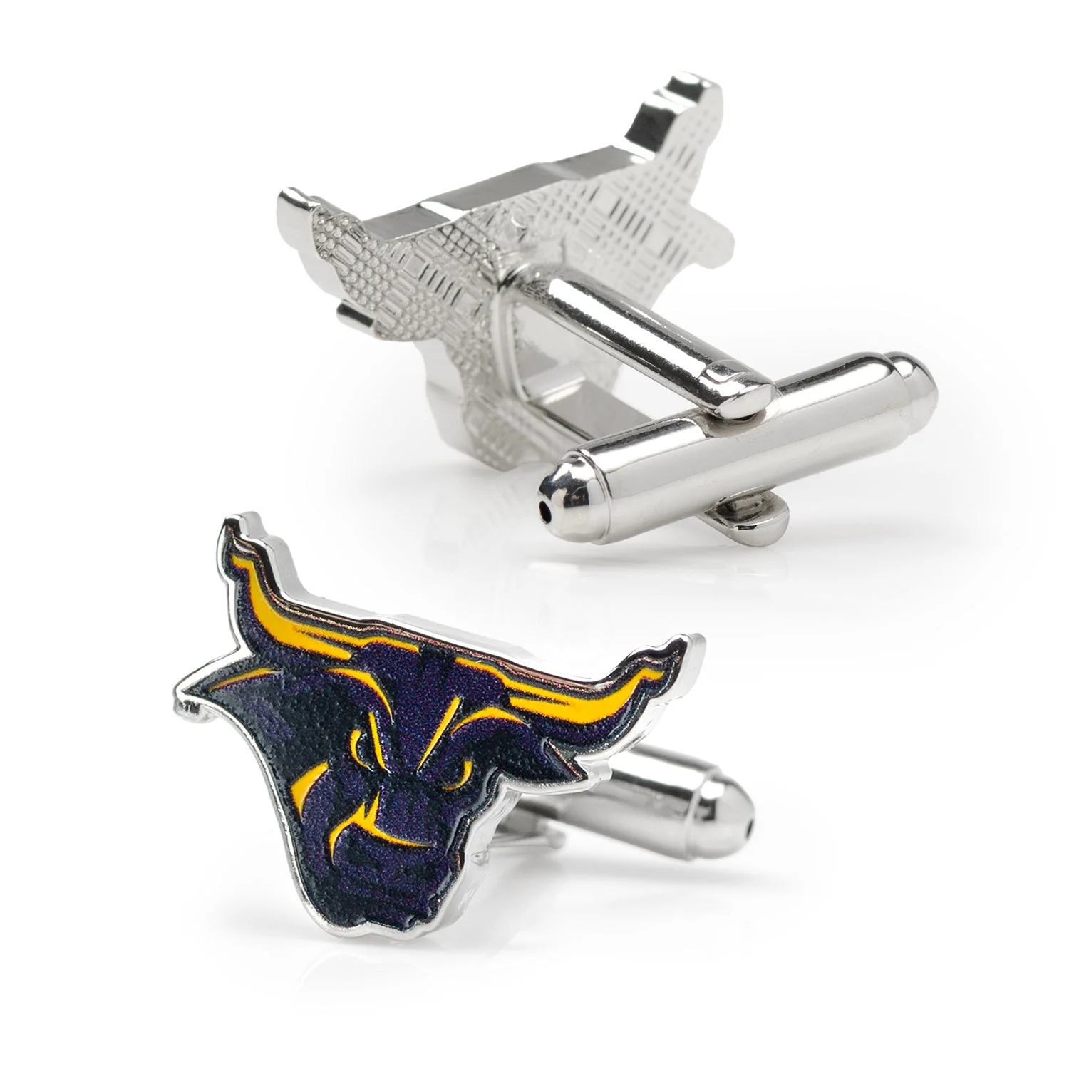 NCAA Mankato State Stomper Mascot Cufflinks - Image 3