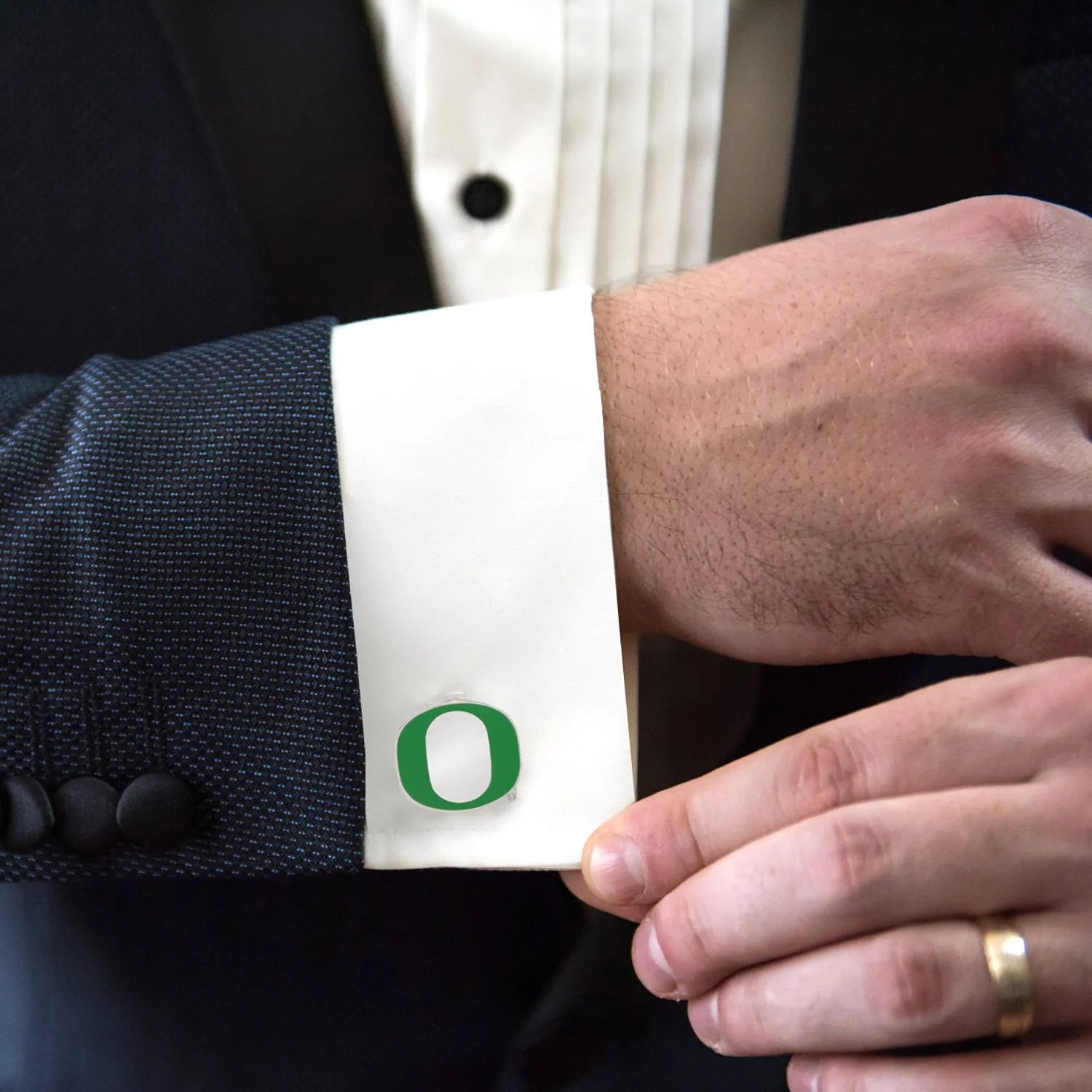 NCAA Oregon Ducks Cufflinks - Image 2