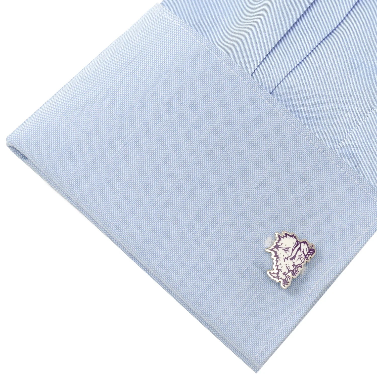 NCAA TCU Horned Frog Cufflinks - Image 3