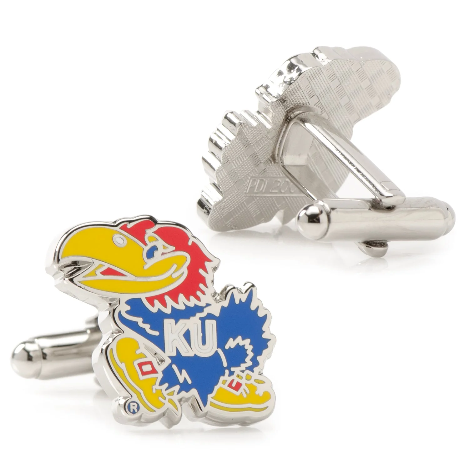 NCAA University of Kansas Jayhawks Cufflinks - Image 2