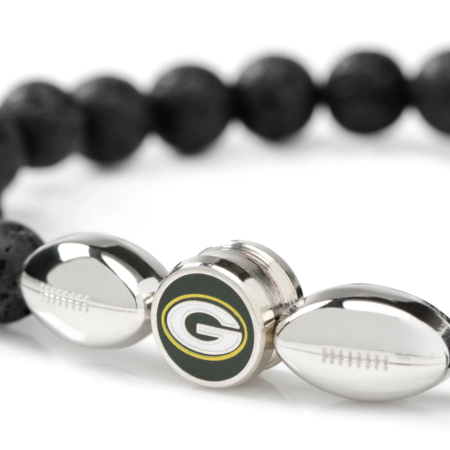 NFL Green Bay Packers Beaded Bracelet - Image 2