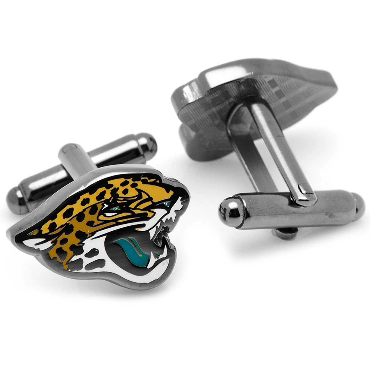 NFL Jacksonville Jaguars Black Cufflinks - Image 2