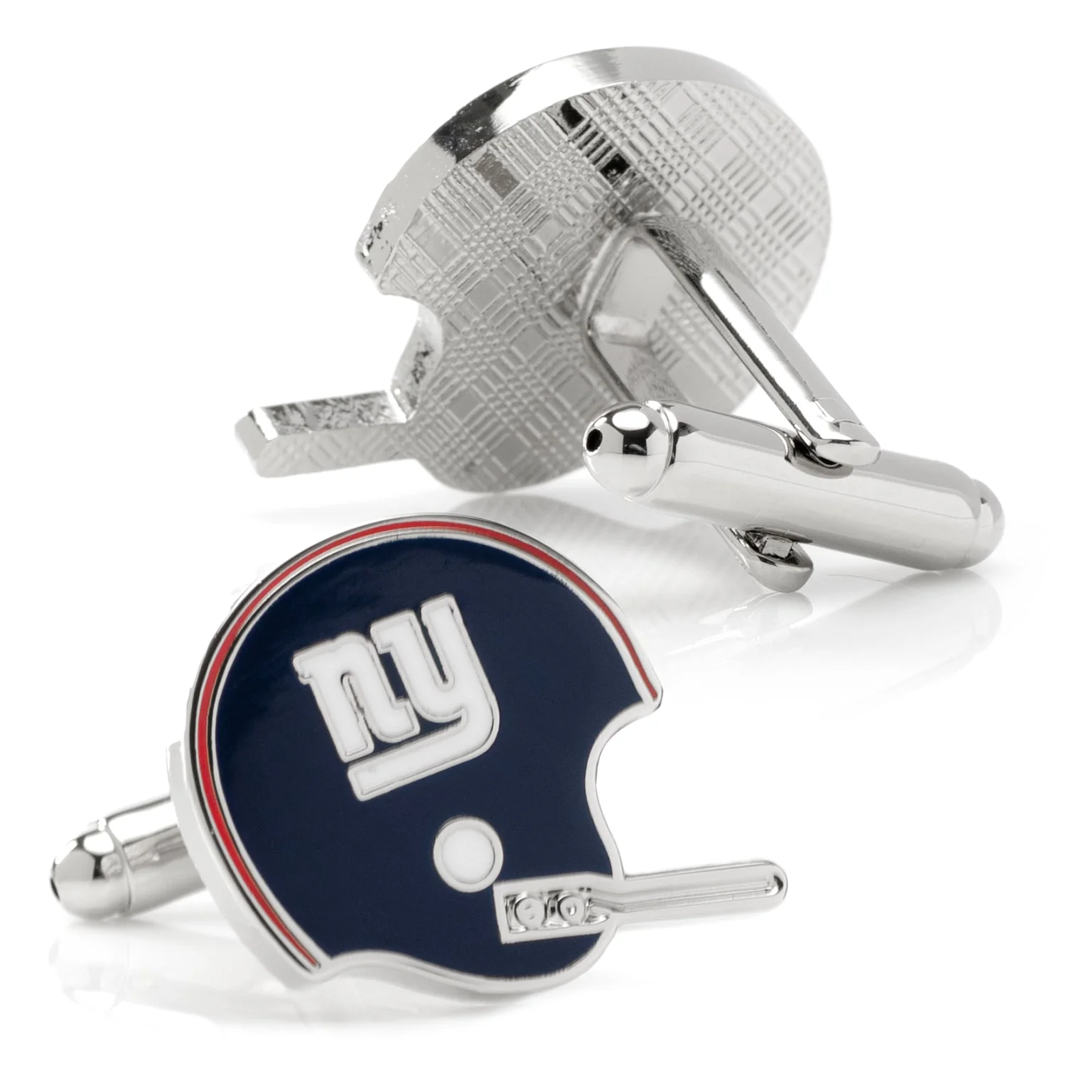 NFL New York Giants Retro Helmet Cufflinks - Image 2