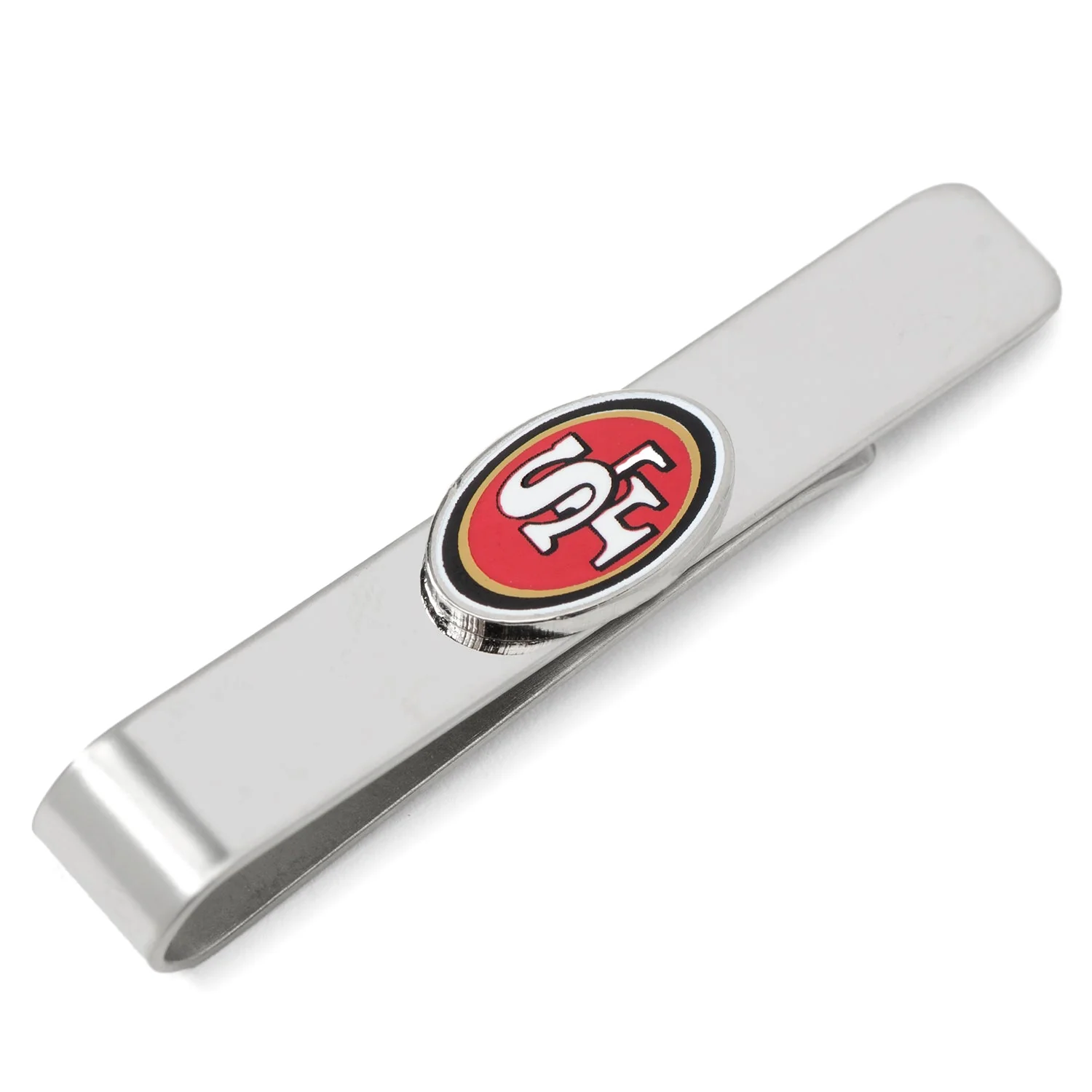 NFL San Francisco 49er's Cufflinks and Tie Bar Gift Set - Image 3