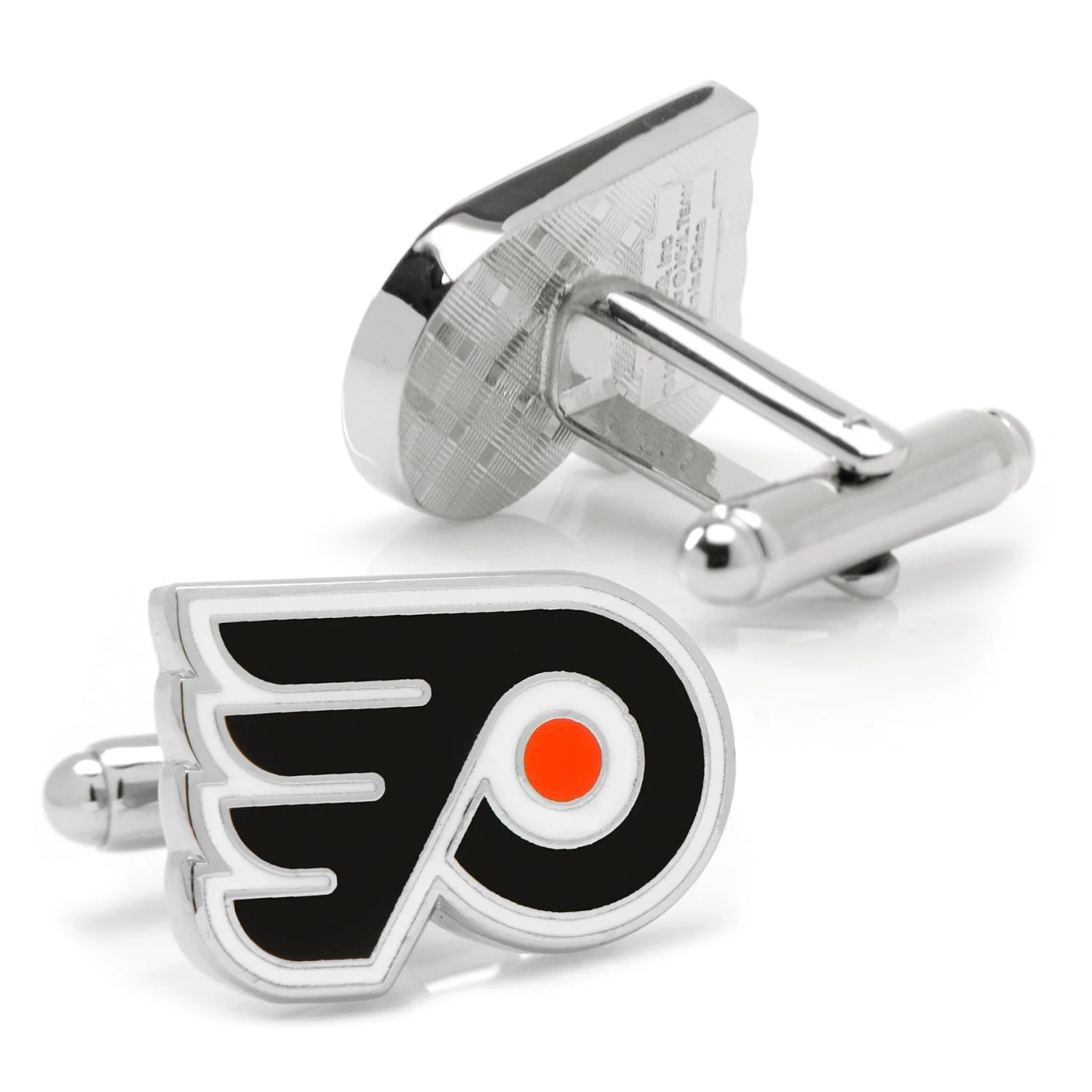 NHL Philadelphia Flyers Silver Cufflinks - Image 2