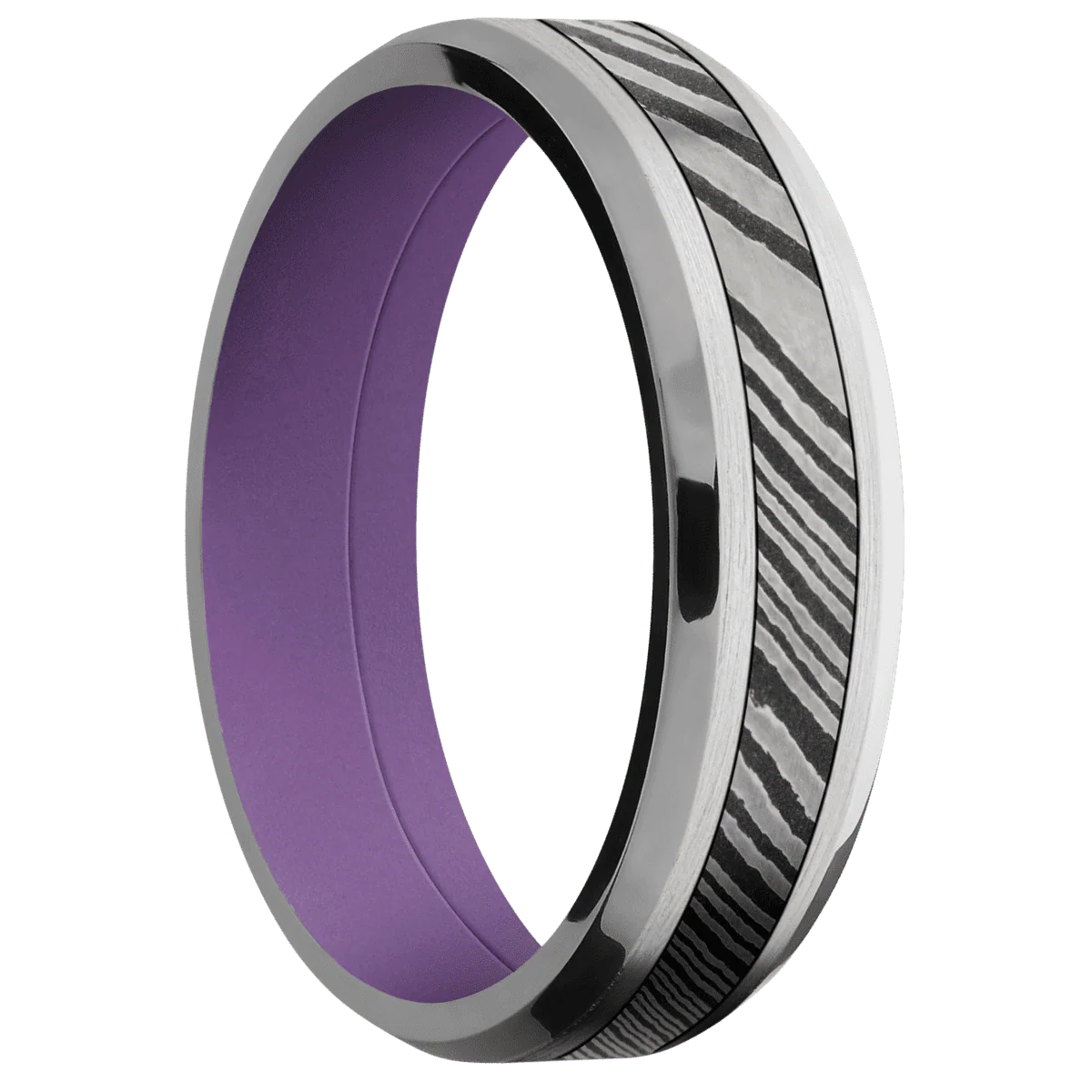Palladium + Satin , Polish Finish + Wild Purple