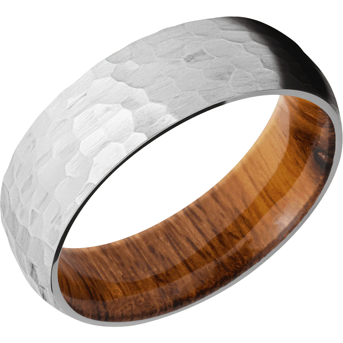 Palladium Silver + Hammer Finish + Desert Iron Wood - Image 2
