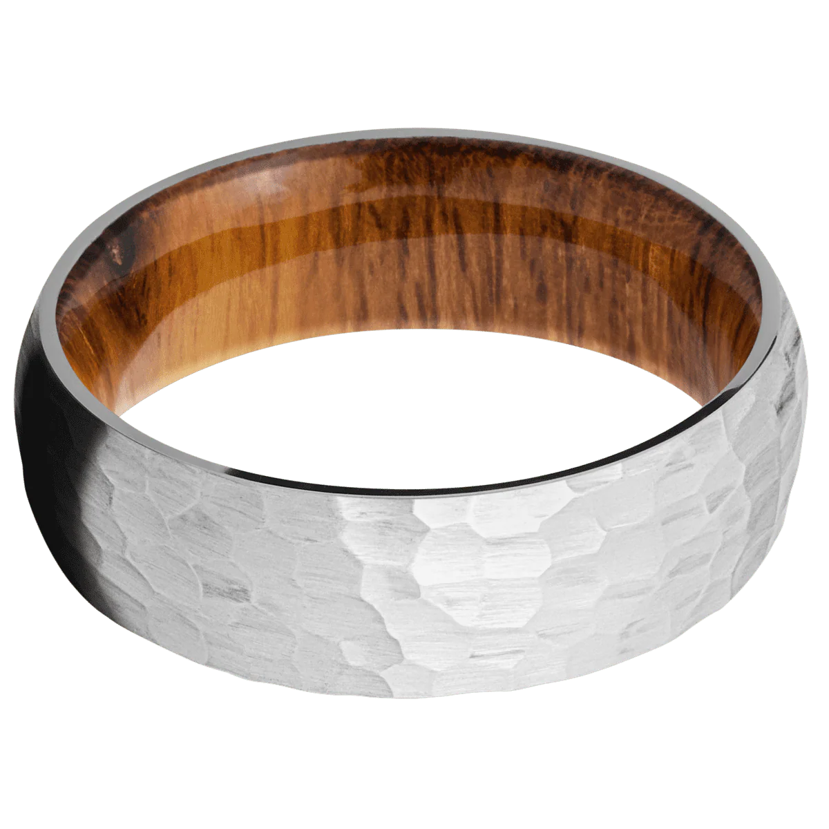 Palladium Silver + Hammer Finish + Desert Iron Wood - Image 3