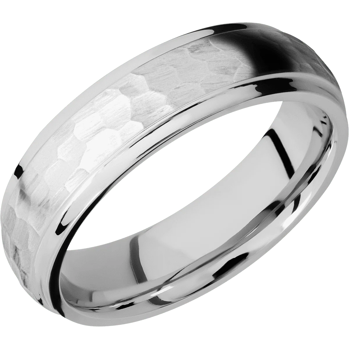Palladium Silver + Hammer , Polish Finish - Image 2