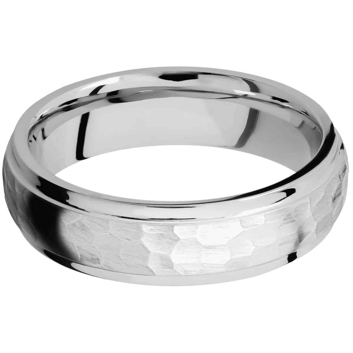 Palladium Silver + Hammer , Polish Finish - Image 3
