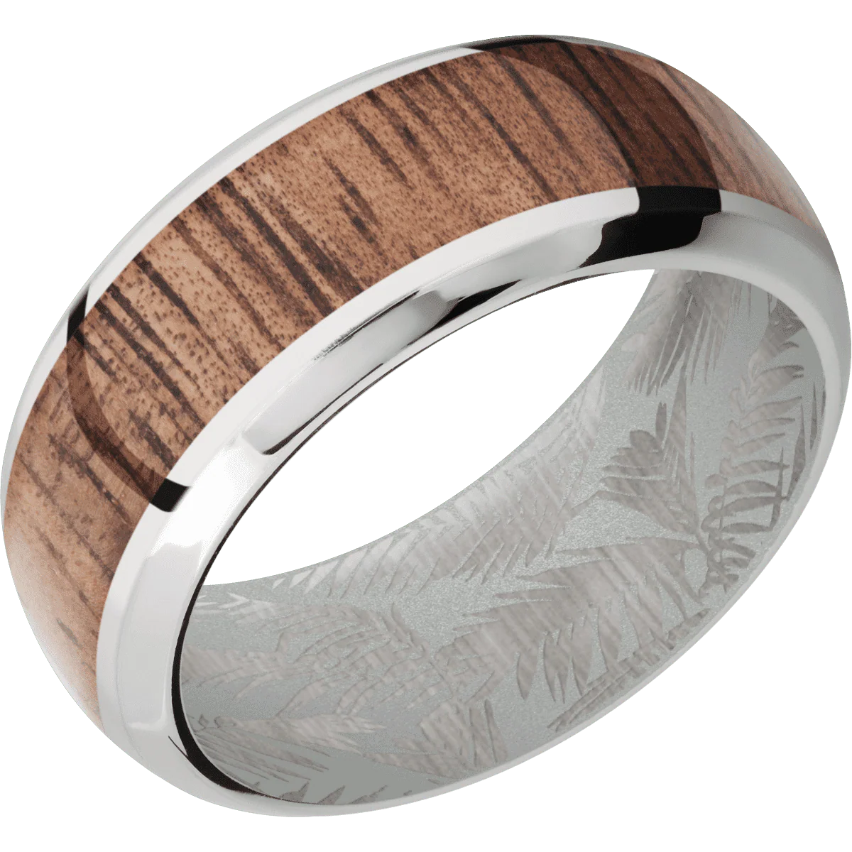Palladium Silver + Polish , Polish Finish + Crushed Silver - Image 2