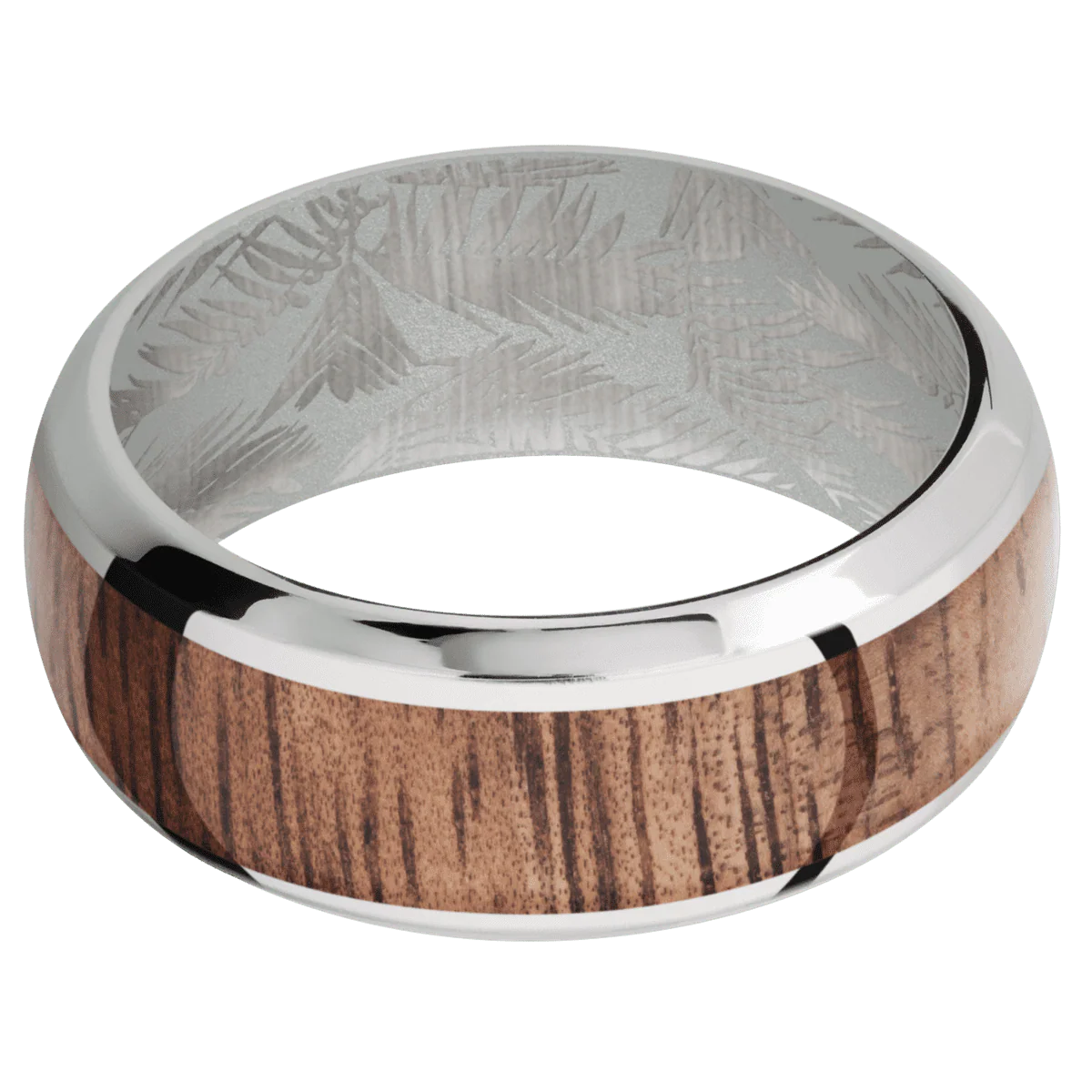 Palladium Silver + Polish , Polish Finish + Crushed Silver - Image 3