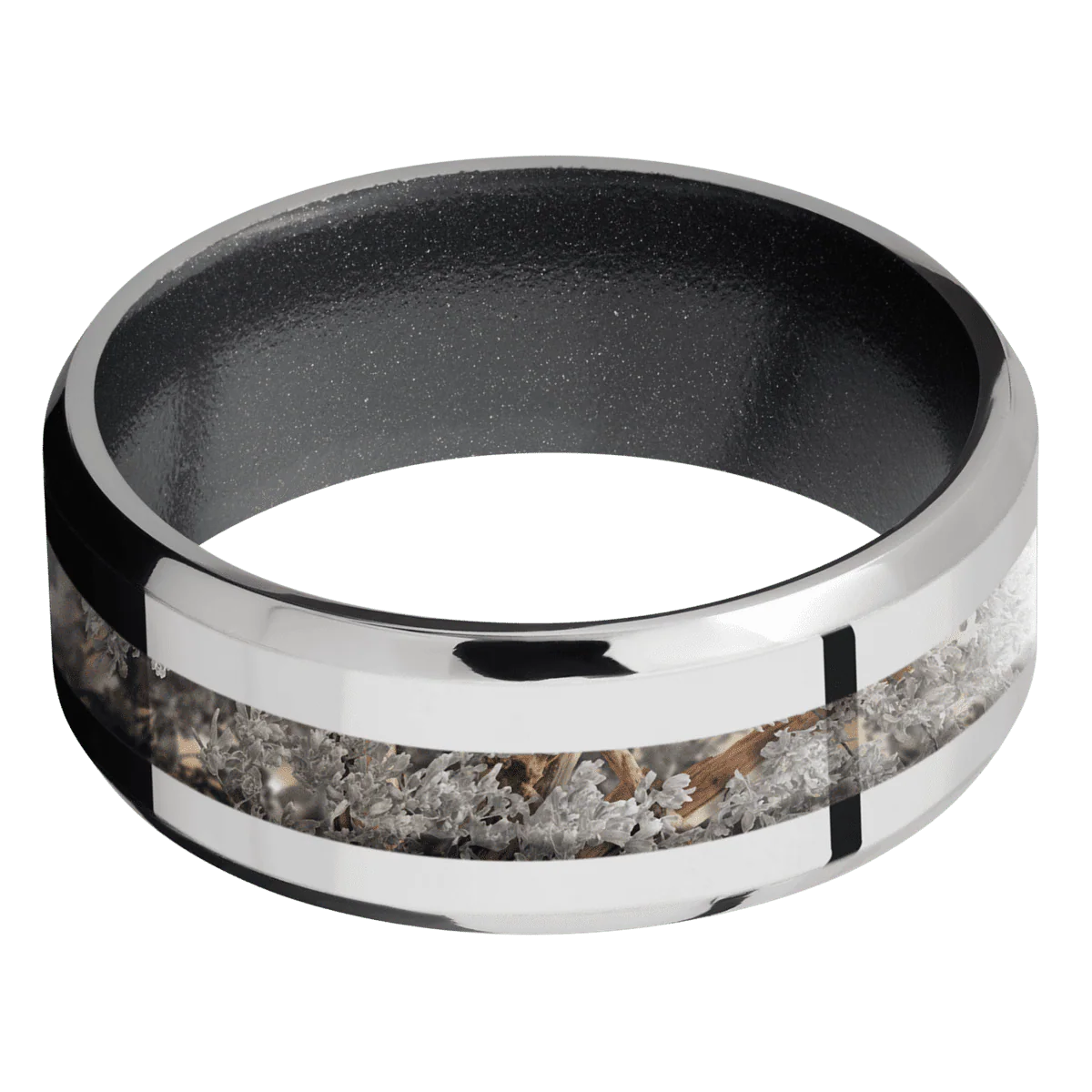 Palladium Silver + Polish , Polish Finish + Dark Grey - Image 3