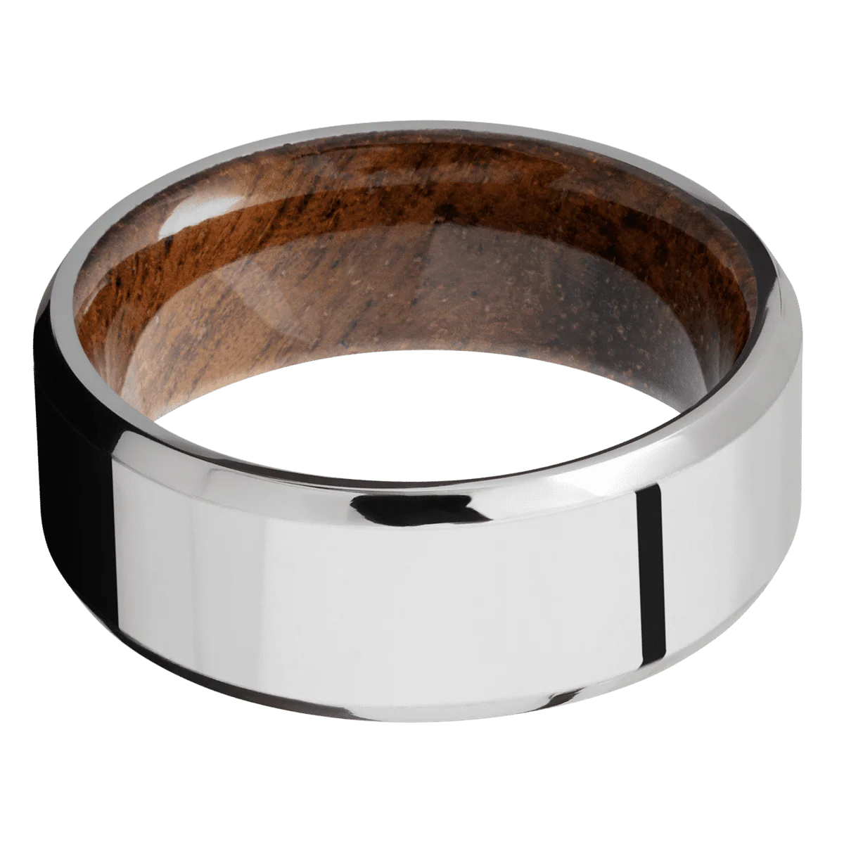 Palladium Silver + Polish , Polish Finish + Koa - Image 3