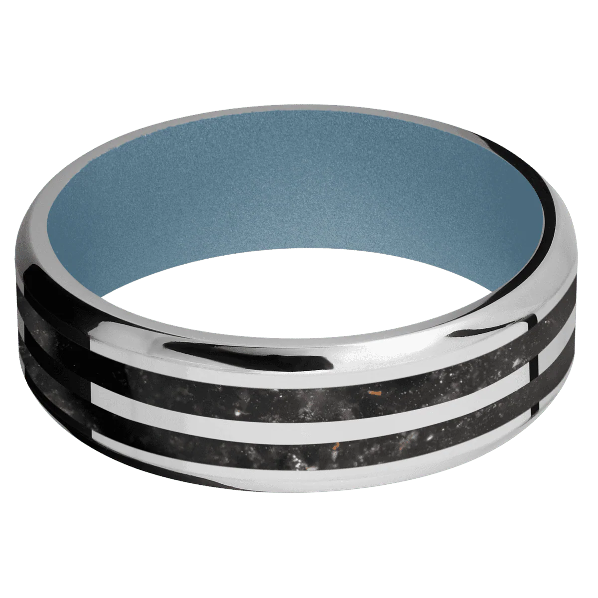 Palladium Silver + Polish , Polish Finish + Polar Blue - Image 3