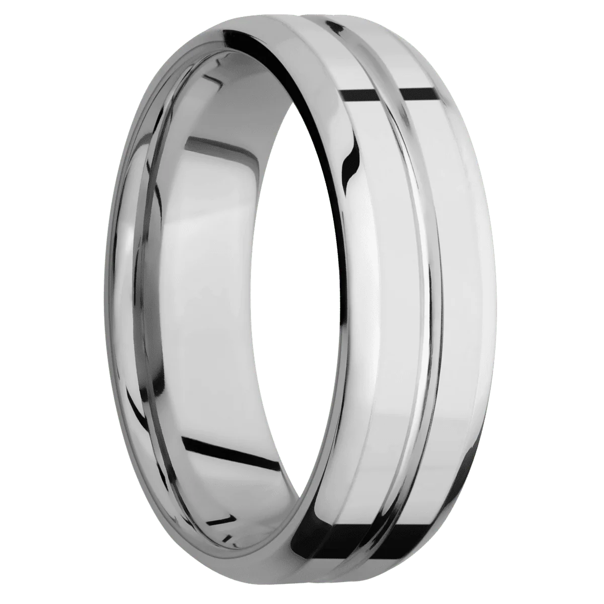 Palladium Silver + Polish , Polish Finish + Titanium