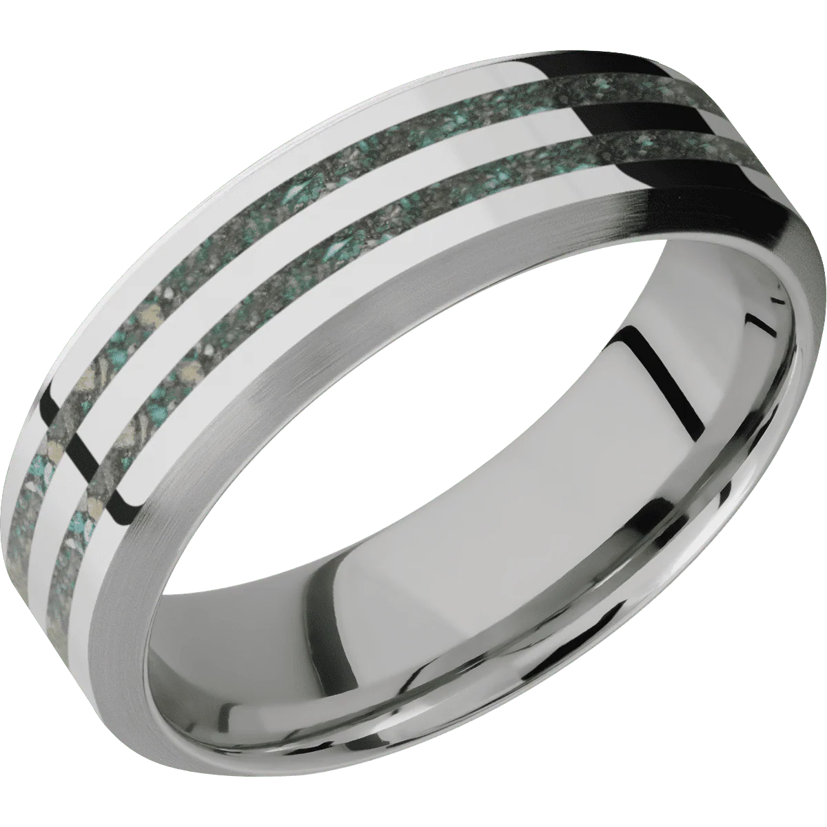 Palladium Silver + Polish , Satin Finish - Image 2