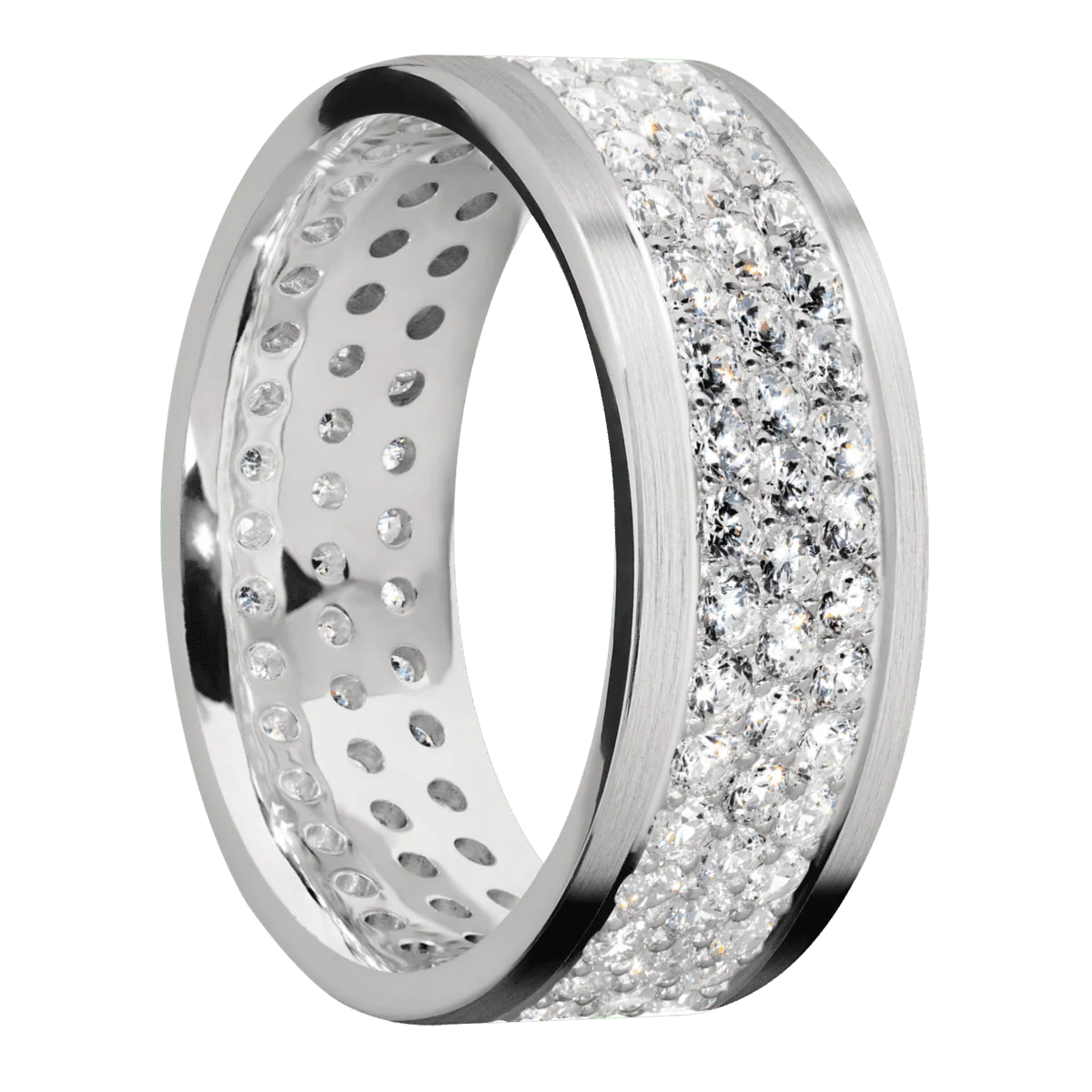 Palladium Silver + Satin Finish
