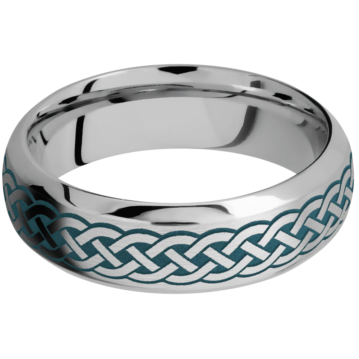 Palladium Silver + Satin , Polish Finish - Image 3
