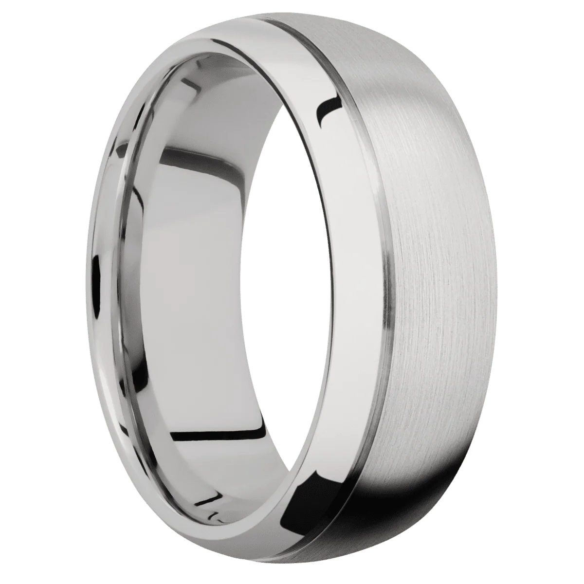 Palladium Silver + Satin , Polish Finish