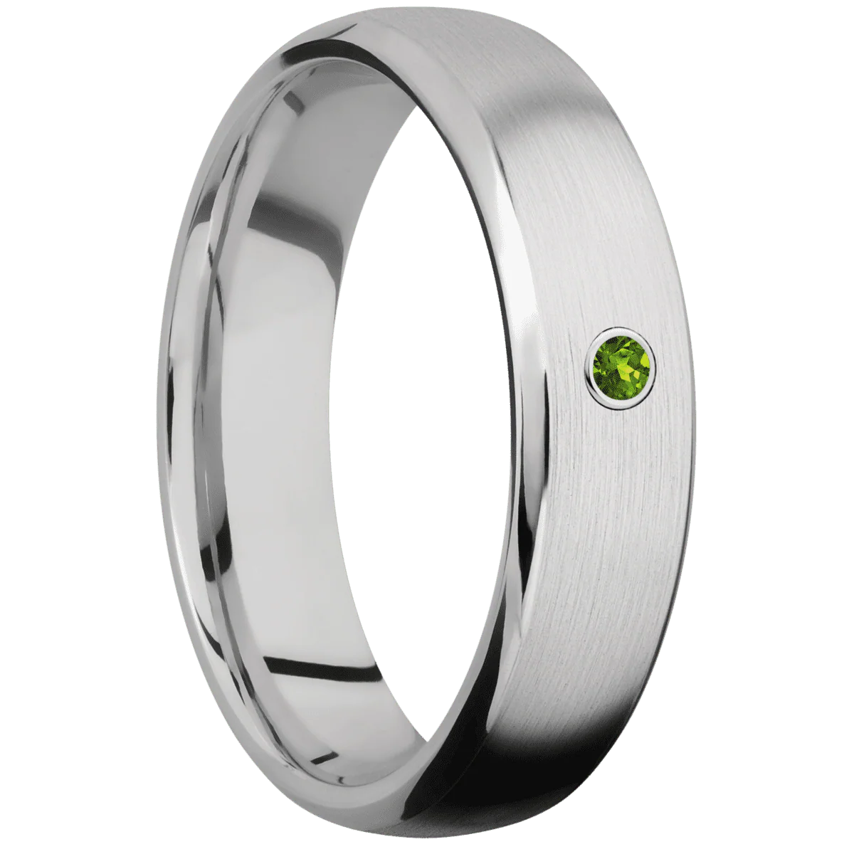 Palladium Silver + Satin , Polish Finish