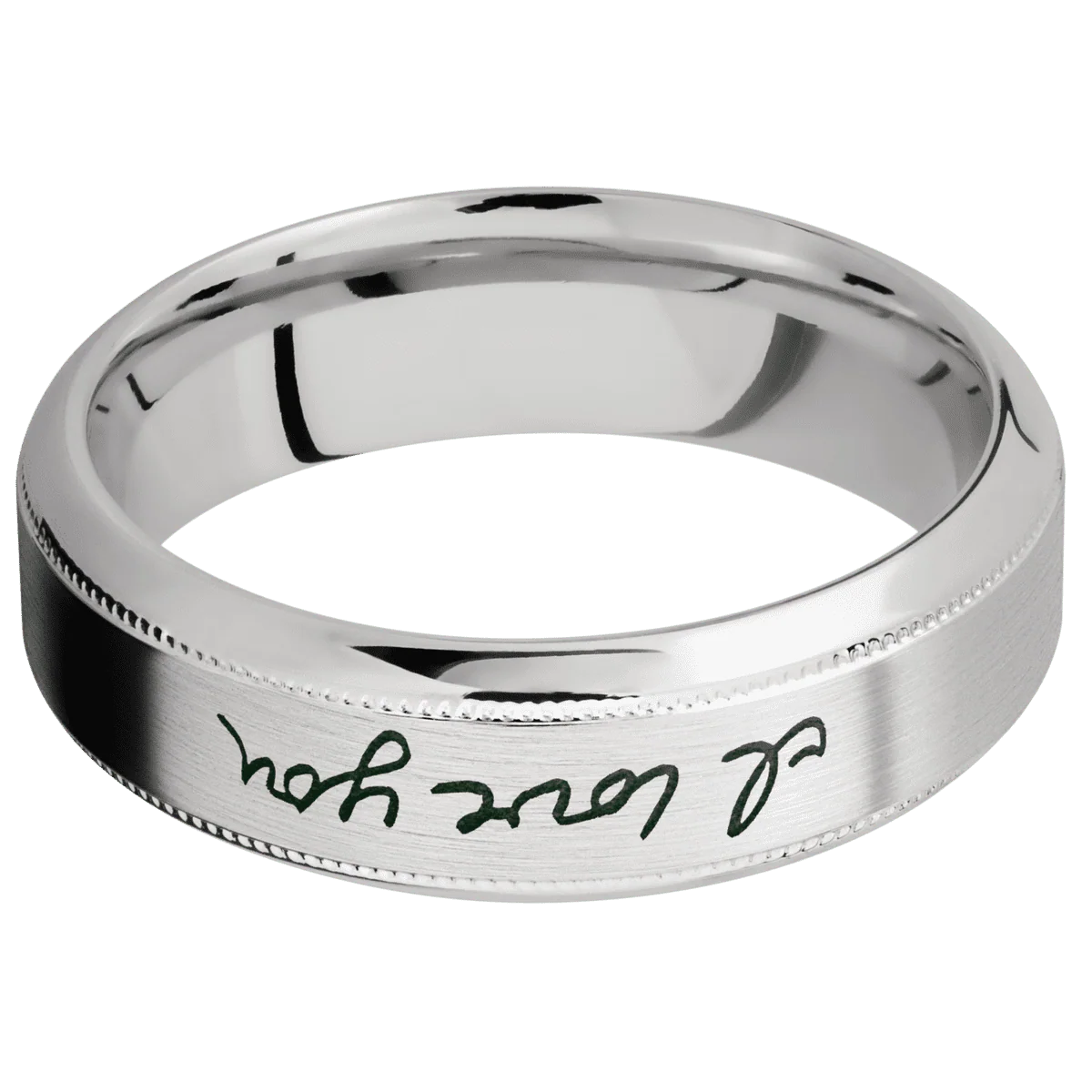 Palladium Silver + Satin , Polish Finish - Image 3