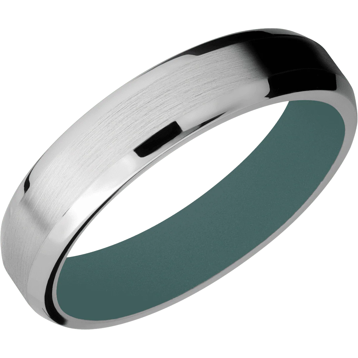 Palladium Silver + Satin , Polish Finish + Northern Lights - Image 2